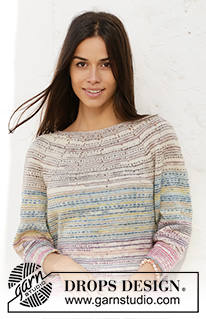 Free patterns - Pullover / DROPS 210-22