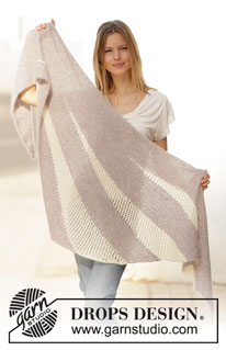 Free patterns - Store sjal / DROPS 210-38