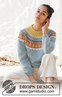 Free patterns - Pullover / DROPS 210-6