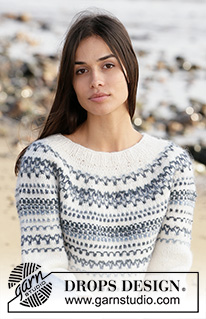 Free patterns - Damskie swetry przez głowę / DROPS 210-9