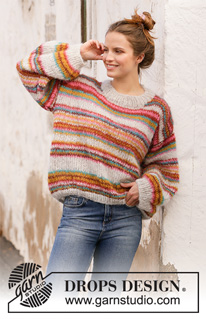 Free patterns - Pullover / DROPS 212-20