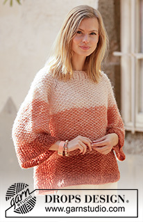 Free patterns - Pullover / DROPS 212-36