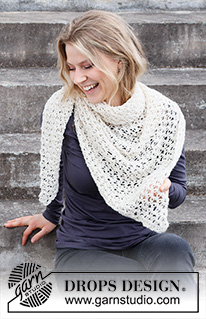 Free patterns - Store sjal / DROPS 214-51