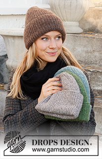 Free patterns - Beanies / DROPS 214-67
