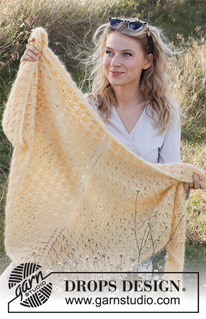 Free patterns - Store sjal / DROPS 222-31