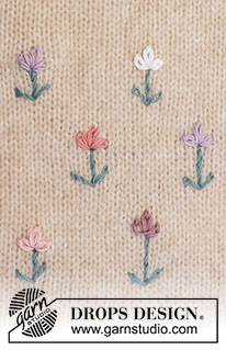 Free patterns - Fleurs décoratives / DROPS 222-51