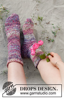 Free patterns - Calcetines Tobilleros para Mujer / DROPS 223-40