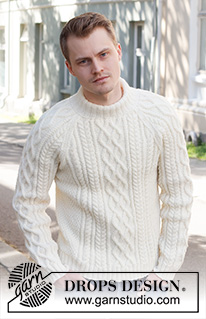 Free patterns - Homme / DROPS 224-10