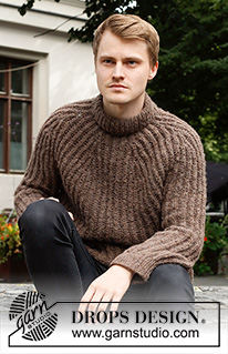 Free patterns - Męskie swetry przez głowę / DROPS 224-18