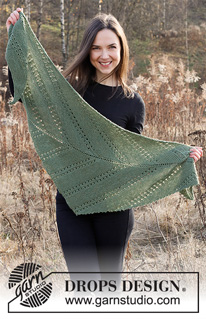 Free patterns - Store sjal / DROPS 226-26