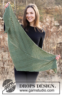 Free patterns - Store sjal / DROPS 226-26