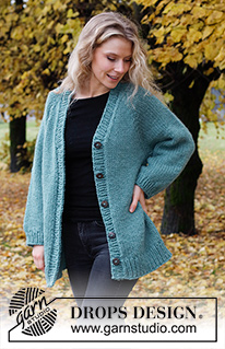Free patterns - Damskie rozpinane swetry / DROPS 226-44