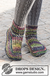 Free patterns - Chaussons / DROPS 227-59