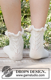 Free patterns - Női zoknik és lábbelik / DROPS 229-28