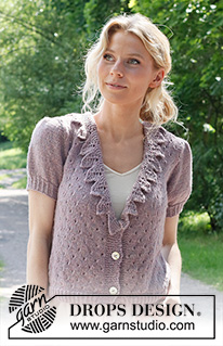 Free patterns - Gilets Manches Courtes / DROPS 231-14