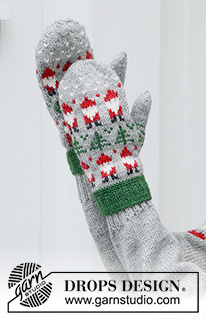 Free patterns - Gloves & Mittens / DROPS 234-61