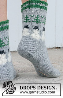 Free patterns - Női zoknik és lábbelik / DROPS 234-64