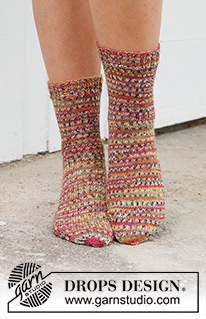 Free patterns - Női zoknik és lábbelik / DROPS 234-68