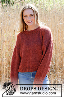 Free patterns - Einfache Pullover / DROPS 235-10