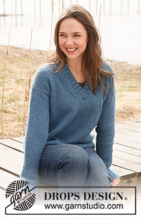 Free patterns - Einfache Pullover / DROPS 235-34