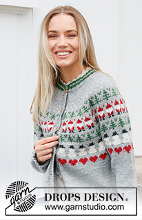 Free patterns - Świąteczne swetry / DROPS 235-40