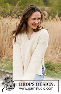 Free patterns - Einfache Pullover / DROPS 236-35