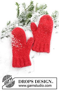 Free patterns - Christmas Mittens / DROPS 242-67