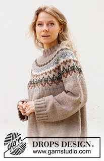 Free patterns - Pullover / DROPS 244-24