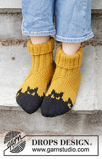 Free patterns - Chaussons / DROPS 244-43