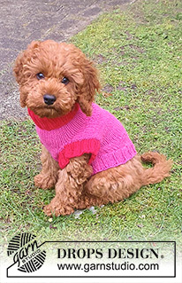 Free patterns - Dog Sweaters / DROPS 245-32