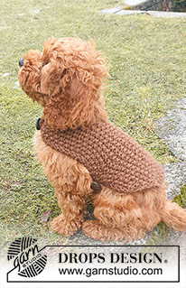 Free patterns - Dog Sweaters / DROPS 245-33