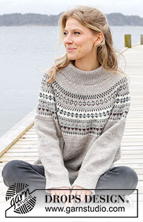 Free patterns - Pullover / DROPS 245-4
