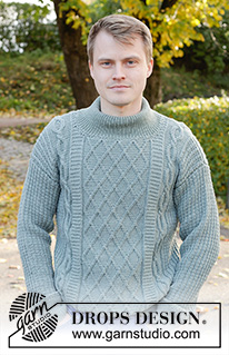 Free patterns - Homme / DROPS 246-2