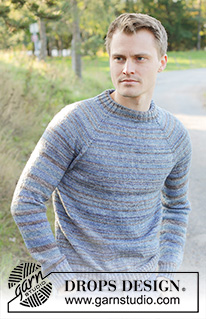 Free patterns - Proste męskie swetry / DROPS 246-41