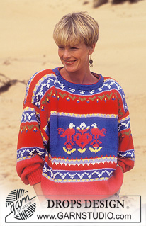 Free patterns - Pullover / DROPS 25-9