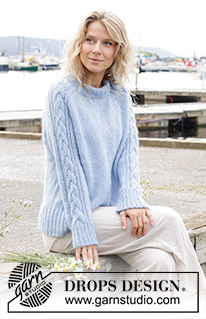 Free patterns - Pullover / DROPS 250-13