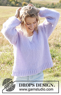 Free patterns - Pullover / DROPS 250-39