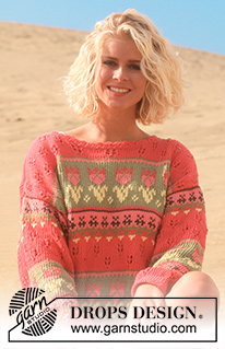 Free patterns - Pullover / DROPS 34-19