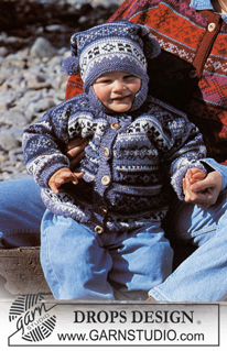 Free patterns - Nordische Jacken für Babys / DROPS 39-18