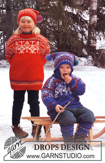 Free patterns - Norvégmintás pulóverek gyerekeknek / DROPS 47-2