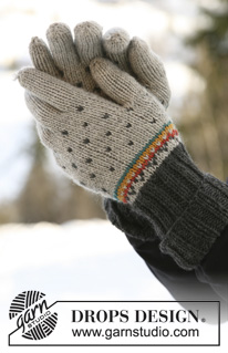 Free patterns - Gloves / DROPS 52-18
