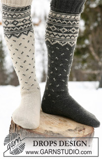Free patterns - Chaussettes / DROPS 52-19