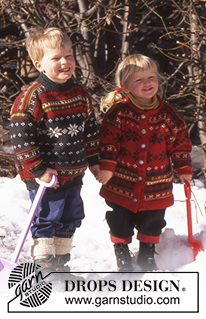 Free patterns - Nordische Jacken für Kinder / DROPS 52-30