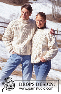Free patterns - Bluser & Sweaters til herrer / DROPS 52-7