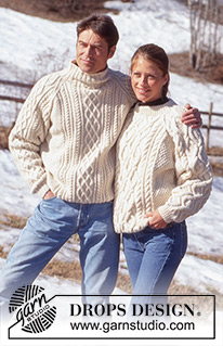 Free patterns - Pullover / DROPS 52-8