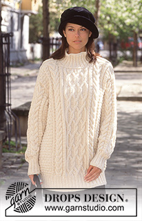 Free patterns - Pullover / DROPS 58-6