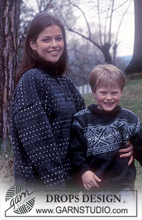 Free patterns - Nordische Pullover für Kinder / DROPS 59-10
