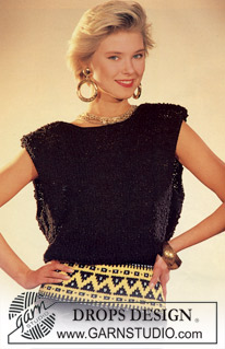 Free patterns - Retro Chic Throwback Oppskrifter / DROPS 6-21