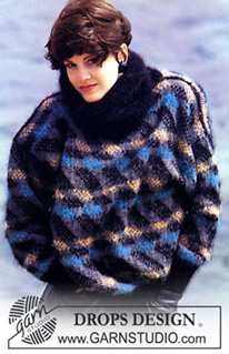 Free patterns - Pullover / DROPS 7-4