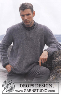 Free patterns - Alap pulóverek férfiaknak / DROPS 85-16
